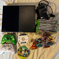 Xbox one 500gb + 2 controller+10 giochi+skylanders