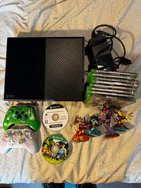 Xbox one 500gb + 2 controller+10 giochi+skylanders