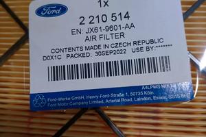 Filtri Aria Ford focus/Puma /kuga