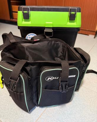 Attrezzatura pesca completa surfcasting e spining
