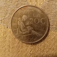 moneta da 200 lire 