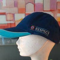 Cappellino raro UEFA Respect, mai utilizzato