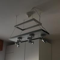 Lampadario in alluminio