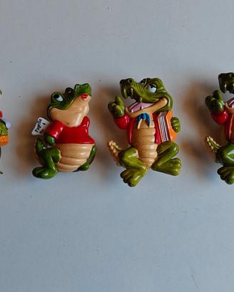 Sorpresine Kinder Ferrero 1992 COCCODRITTI VENTOSA