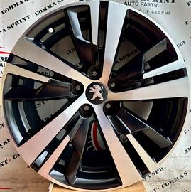 4 CERCHI IN LEGA ORIGINALI RAGGIO 18 PEUGEOT 3008