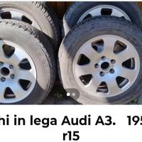 cerchi in lega montati su Audi A3