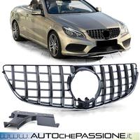 Griglia calandra cromo nero per Mercedes Classe E 