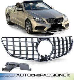 Griglia calandra cromo nero per Mercedes Classe E 