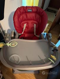 Seggiolone Chicco Polly Magic Relax Rosso