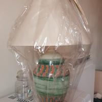 lampada in ceramica da tavolo