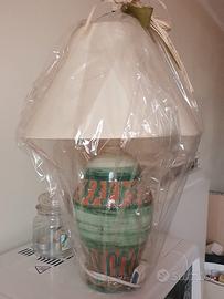 lampada in ceramica da tavolo