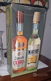 SET AMARO CORA E CORA VERMOUTH ANNI 70 SIGILLATA