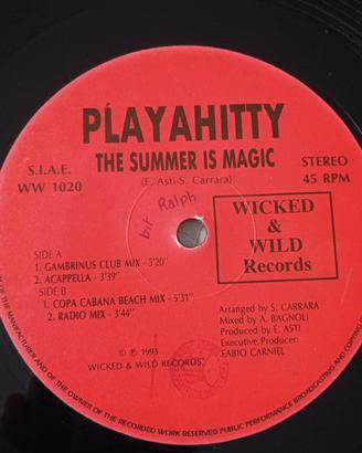 VinileMix PLAYAHITTY The Summer Is Magic 