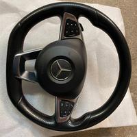 Volante Mercedes Benz Premium cuciture rosse