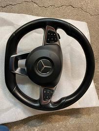 Volante Mercedes Benz Premium cuciture rosse