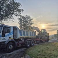 Rimorchio carrellone cometto 3 assi