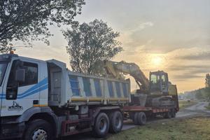 Rimorchio carrellone cometto 3 assi