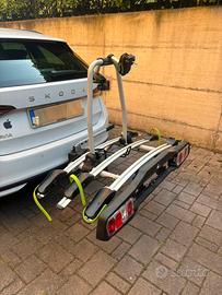 Portbici da gancio traino  3 bici