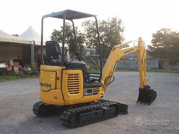 MiniEscavatore usato KOMATSU PC 16 MR ANNO 2018