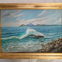Giuseppe Luongo ( Napoli 1948)  dipinto olio