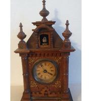 ANTICO OROLOGIO A KUKU DA TAVOLO cucù - Schwarzwal