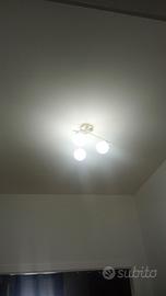 plafoniera da soffitto con 3 sfere