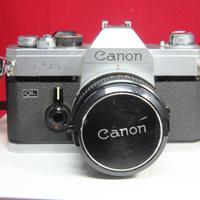 CANON FTB CON 50 MM F.1,8 MECCANICA CON ESPOSIMETR