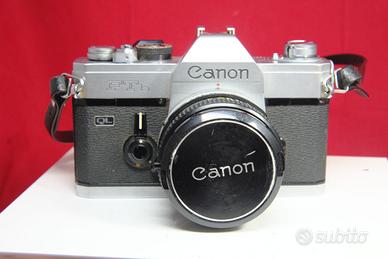 CANON FTB CON 50 MM F.1,8 MECCANICA CON ESPOSIMETR