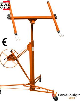 Alzalastre per Cartongesso alza pannelli arancio