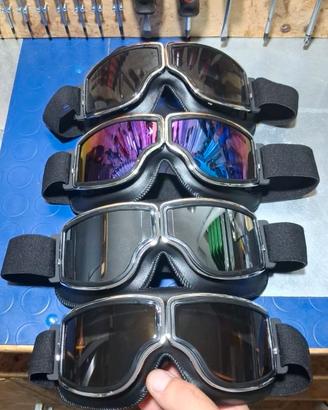 Occhialini per casco vintage