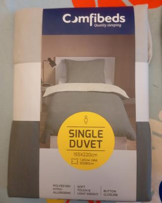 2 copripiumini singoli