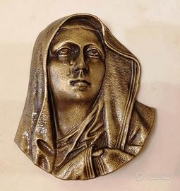 Bassorilievo in bronzo Maria Addolorata