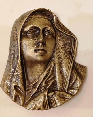 Bassorilievo in bronzo Maria Addolorata