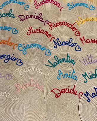 Tovagliette personalizzatte