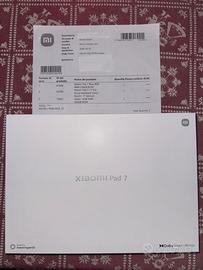Xiaomi Pad 7 256GB Tablet Sigillato con Garanzia
