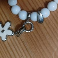 Bracciale in agata bianca Fossil