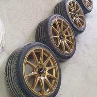Cerchi JR11 Gold 18” 5x100 – 5x120