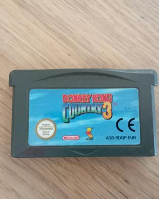 DONKEY KONG COUNTRY 3 NINTENDO GAMEBOY ADVANCE GBA