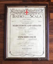 Locandina Teatro alla Scala
