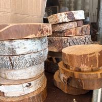 Dischetti in legno