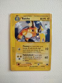 carte Pokemon set Expedition series Raichu holo