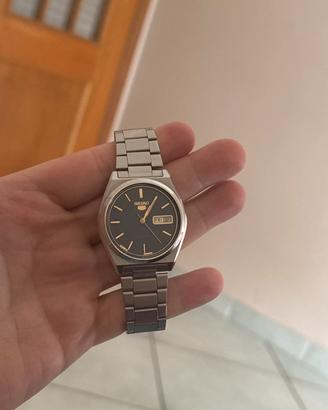 Seiko 5 SNXS77 Automatico Blu Sunburst Day-Date
