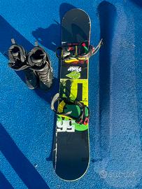 Snowboard Salomon Pulse 156 + Kit