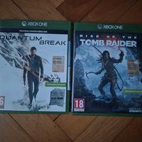 Quantum break + Rise of the tomb raider Xbox one