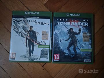 Quantum break + Rise of the tomb raider Xbox one