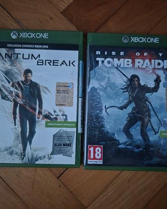 Quantum break + Rise of the tomb raider Xbox one