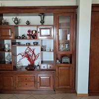 Mobile in legno con colonna