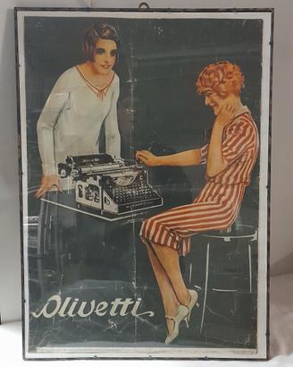 manifesto pubblicitario Olivetti