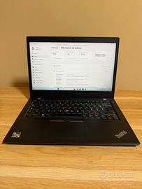 Lenovo Thinkpad L14 Ryzen 4500U 16GB 256GB