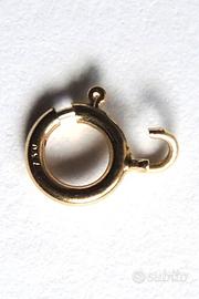 Anello a molla in oro 18kt; 22€ => 13€ (-40%)